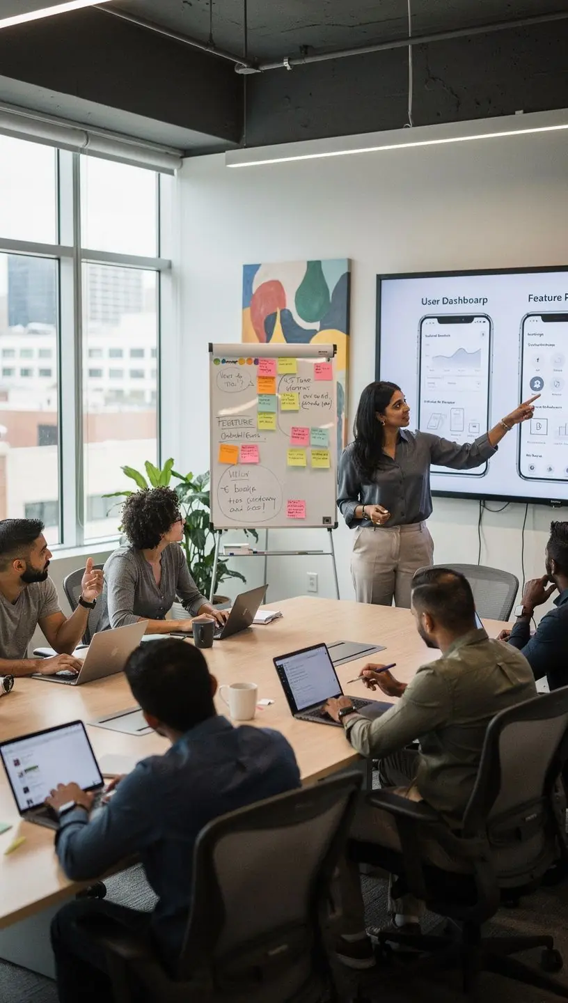 Social media icons with engagement metrics illustration