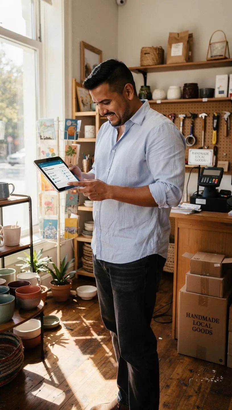 Professional business solutions illustration